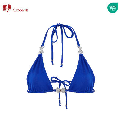 Blue Padded Bikini