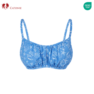Sky Blue One Piece Bathing Suit